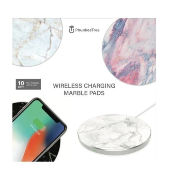 PHUNKEE TREE Marble-Print Charging Pad COTTON CANDY - Picture 3 of 7